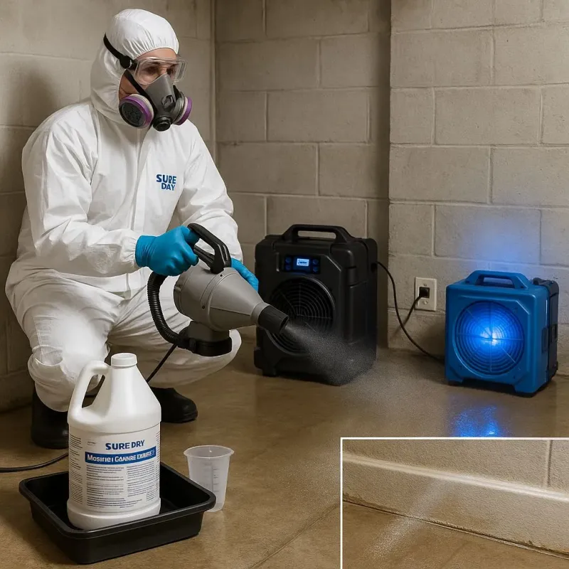 Sanitization and Odor Removal process in Olive Branch, MS